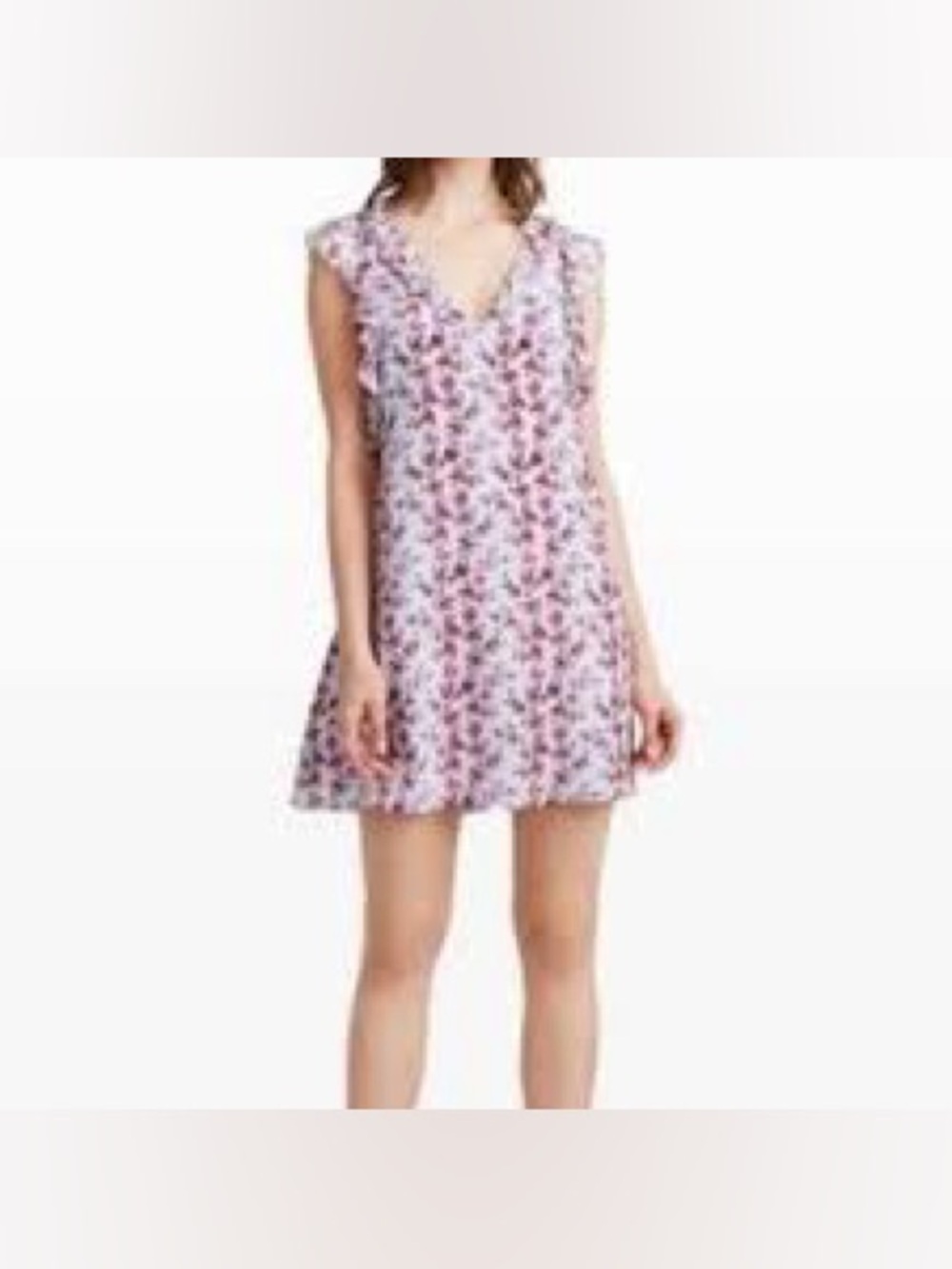 CLUB MONACO, 100% Silk floral dress!